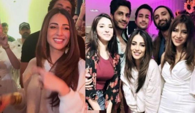اشنا شاہ کی سالگرہ پر احدرضامیر اور رمشا خان کی موجودگی کے چرچے