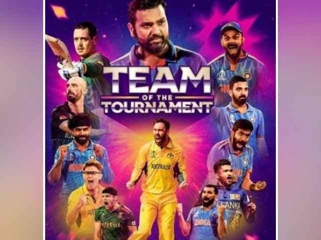 ٹی 20 ورلڈکپ،ٹیم آف دی ٹورنامنٹ کا اعلان